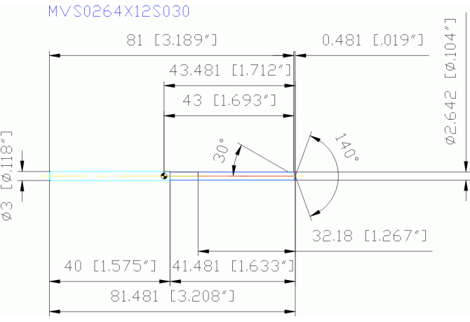 MVS0264X12S030