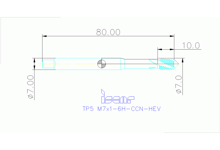 TPS M-7X1.0-N HEST