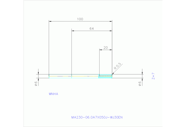 MA230-06.0A7X050J-WJ30TF