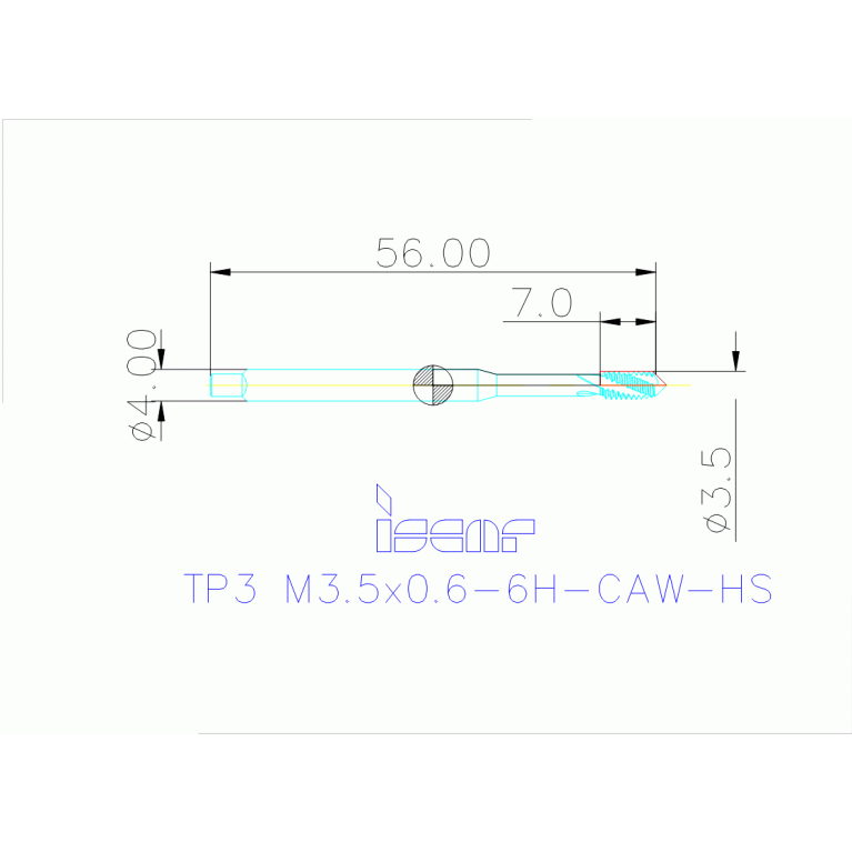 TP3 M3.5X0.6-6H-CAW-HS