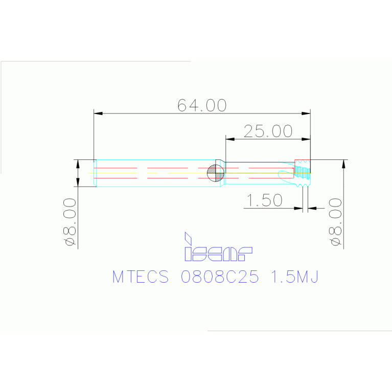 MTECS 0808C25 1.5MJ IC908
