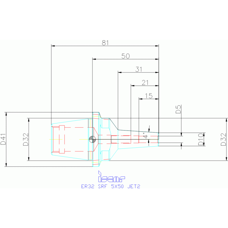 ER32 SRF 5X50 JET2