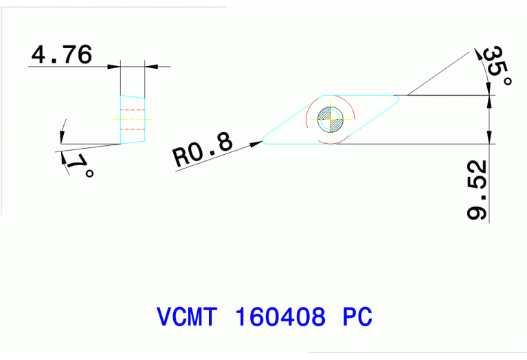 VCMT 160408 PC CT3000