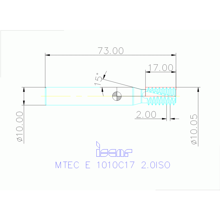 MTEC E 1010C17 2.0ISO IC908
