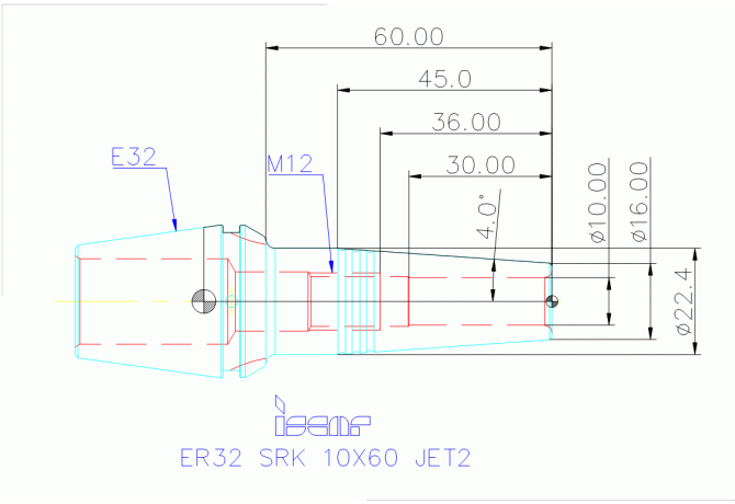 ER32 SRK 10X60 JET2