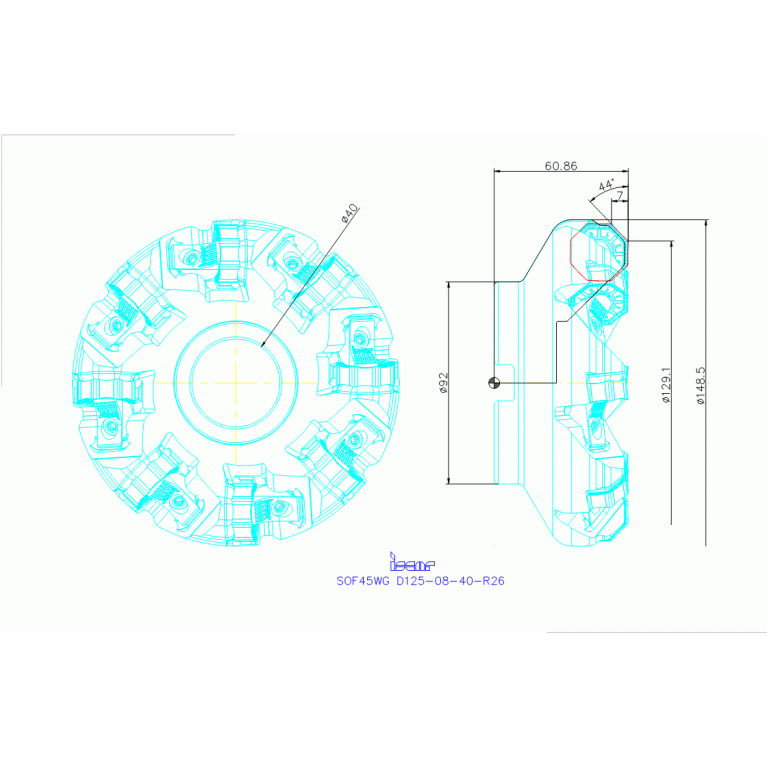 SOF45WG D125-08-40-R26