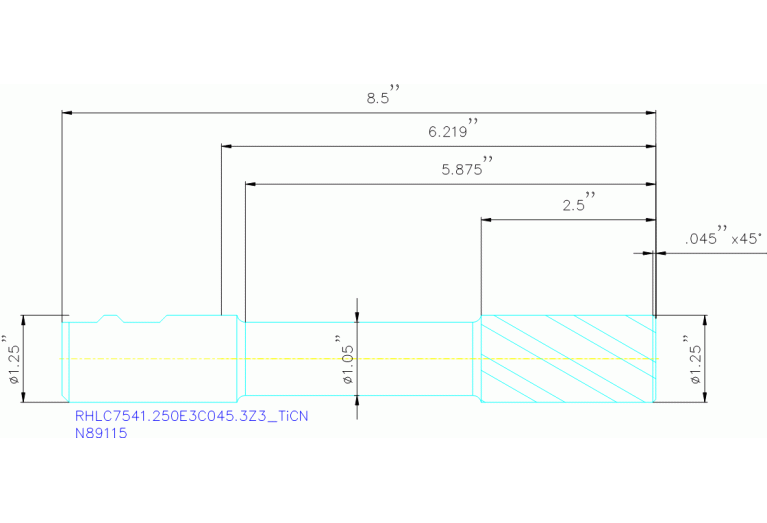 RHLC7541.250E3C045.3Z3 TICN