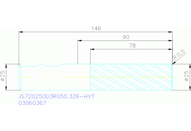 JS720250D3R050.3Z6-HXT