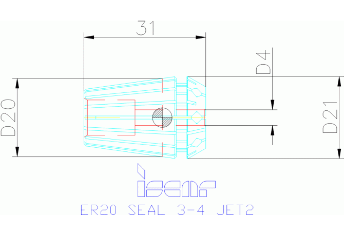 ER20 SEAL 3-4 JET2