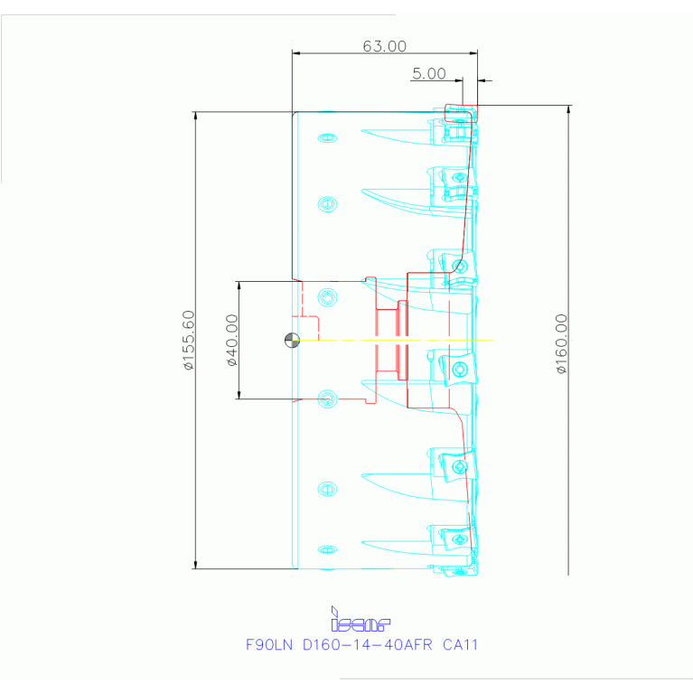 F90LN D160-14-40AFR CA11
