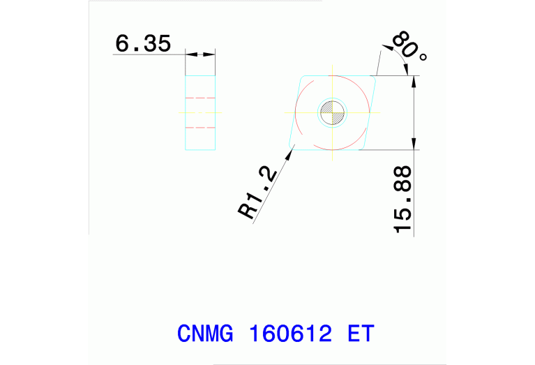 CNMG 160612 ET TT9235