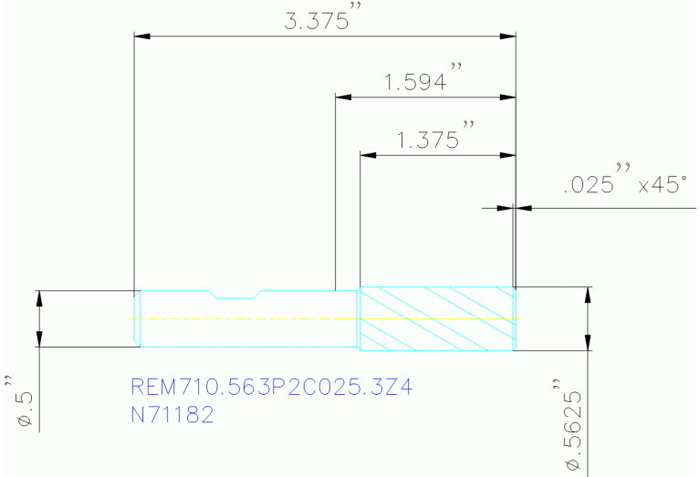 REM710.563P2C025.3Z4