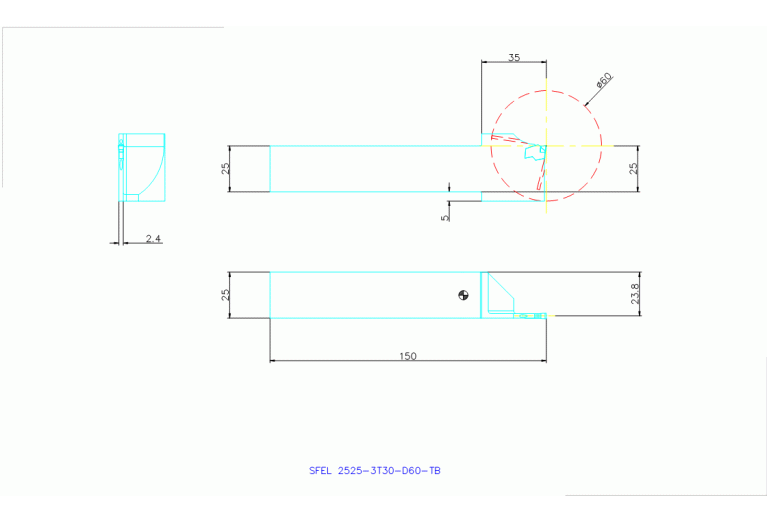 SFEL 2525-3T30-D60-TB