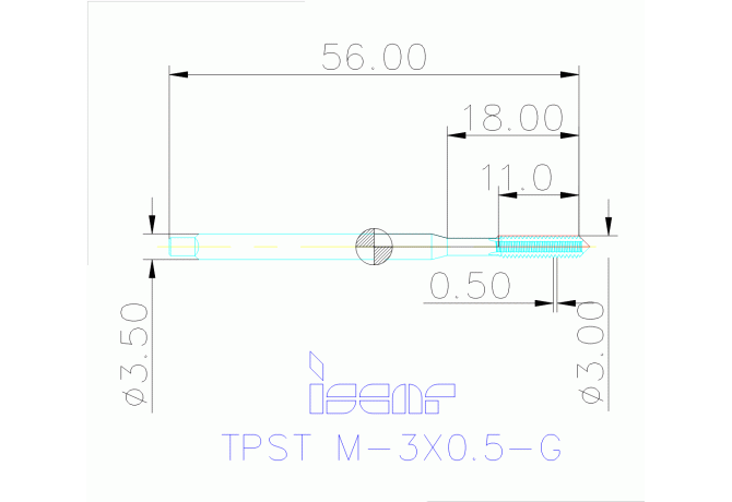 TPST M-3X0.5-G HE