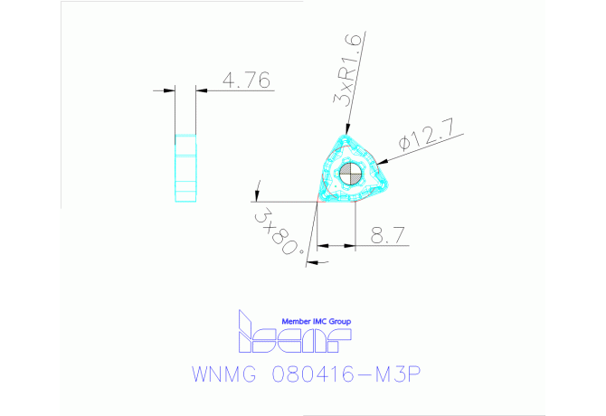WNMG 080416-M3P IC8250