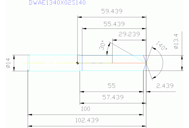 DWAE1340X02S140 DP102A