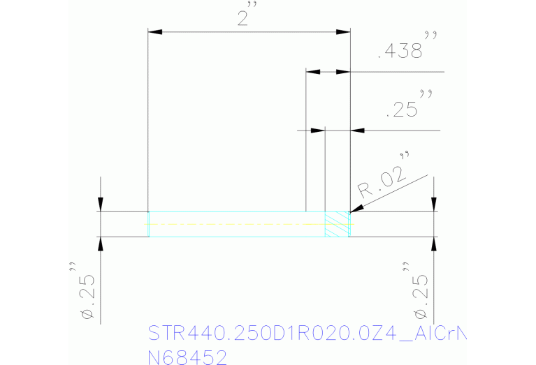 STR440.250D1R020.0Z4 ALCRN