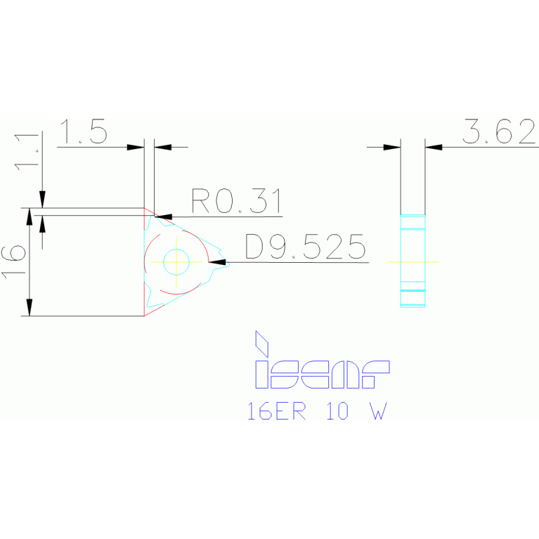 16ER 10 W IC250