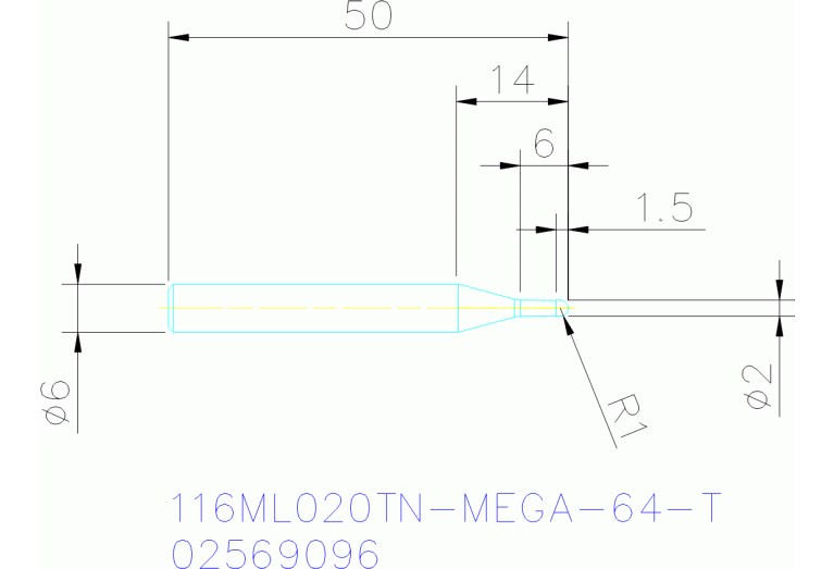 116ML020TN-MEGA-64-T