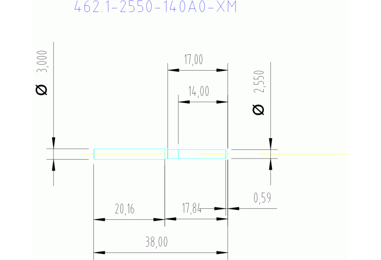 462.1-2550-140A0-XM X2BM
