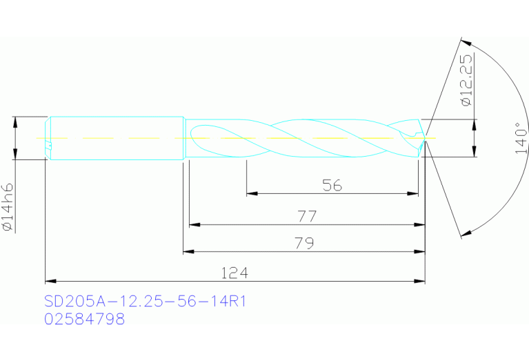 SD205A-12.25-56-14R1