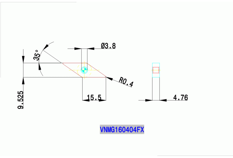 VNMG 160404 MT TT8125B