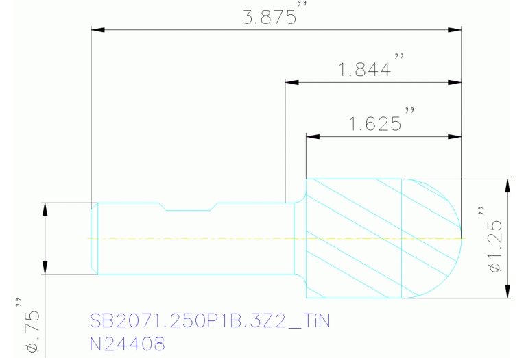 SB2071.250P1B.3Z2 TIN