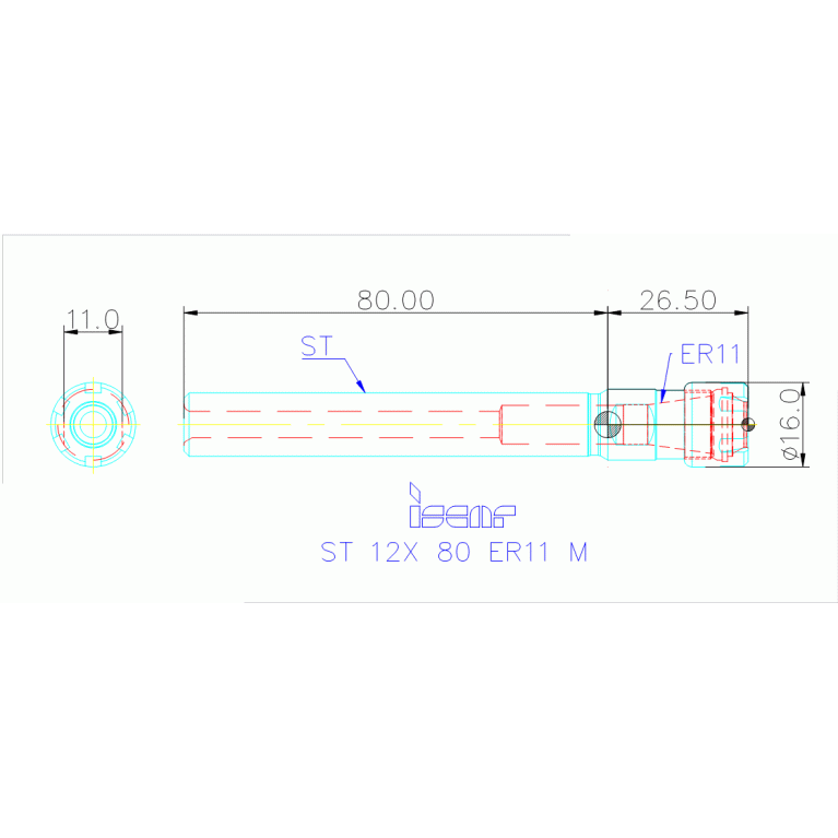 ST 12X 80 ER11 M