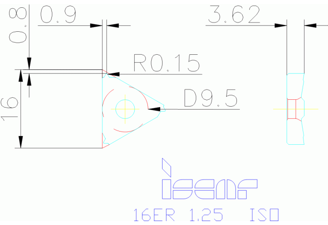 16ER 1.25 ISO IC508