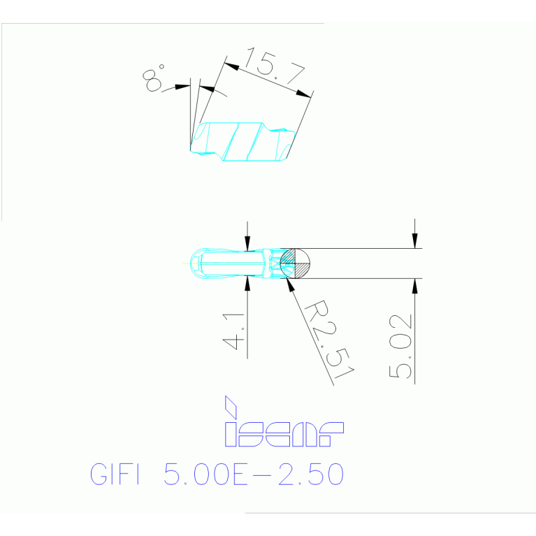GIFI 5.00E-2.50 IC830