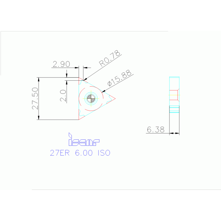 27ER 6.00 ISO IC908