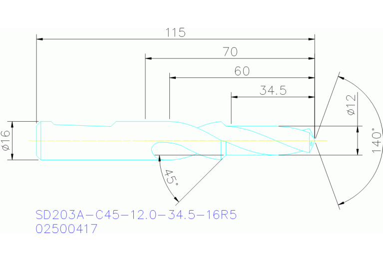 SD203A-C45-12.0-34.5-16R5