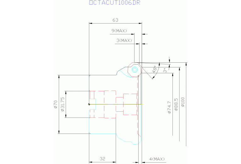 OCTACUT1006DR