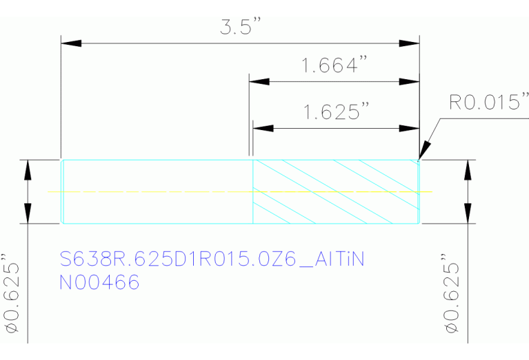 S638R.625D1R015.0Z6 ALTIN