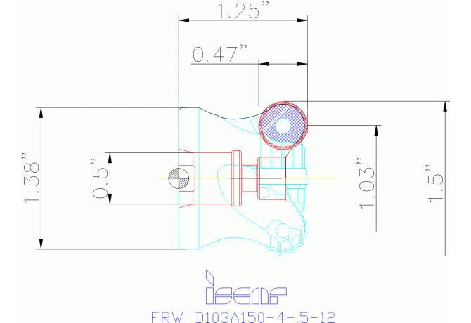 FRW D103A150-4-.5-12