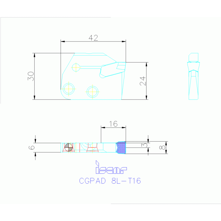 CGPAD 8L-T16