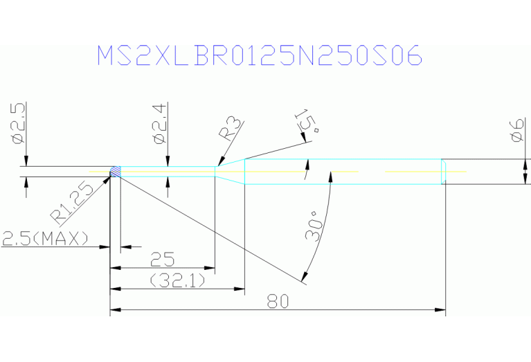 MS2XLBR0125N250S06