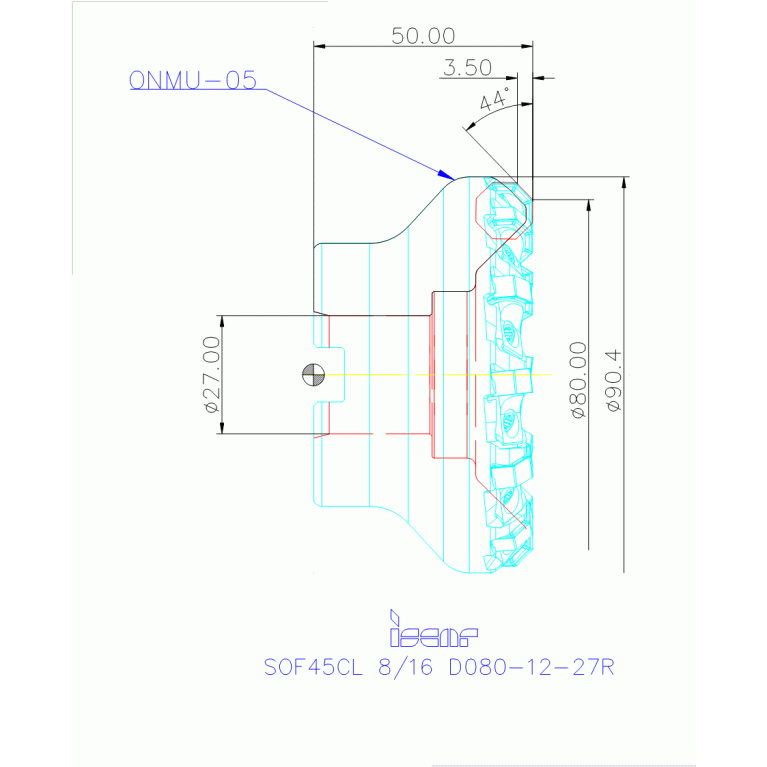 SOF45CL 8/16 D080-12-27R