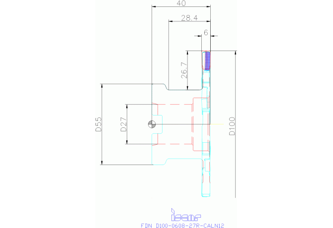 FDN D100-0608-27R-CALN12