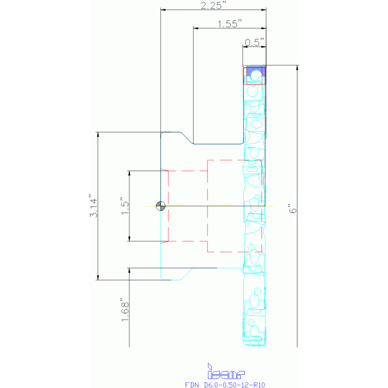 FDN D6.0-0.50-12-R10