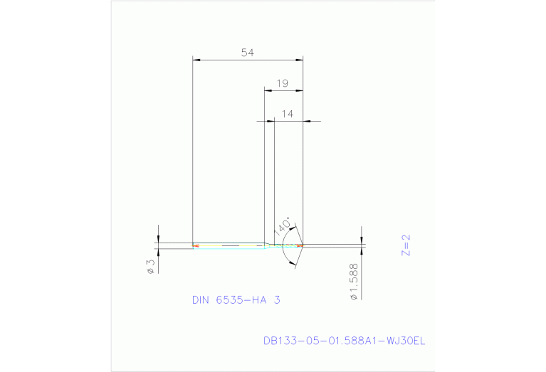 DB133-05-01.588A1-WJ30EL