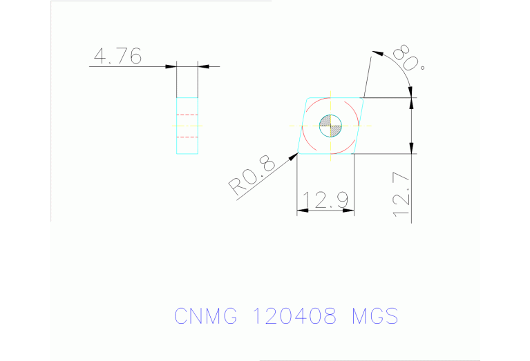 CNMG 120408 MGS K10