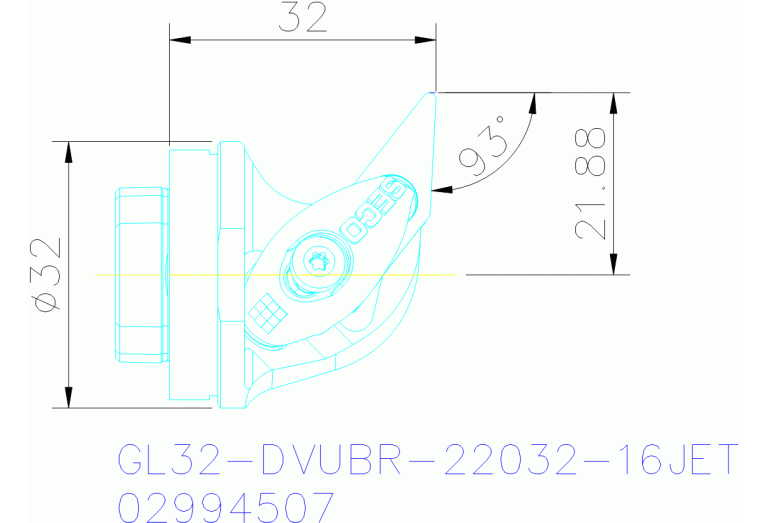 GL32-DVUBR-22032-16JET