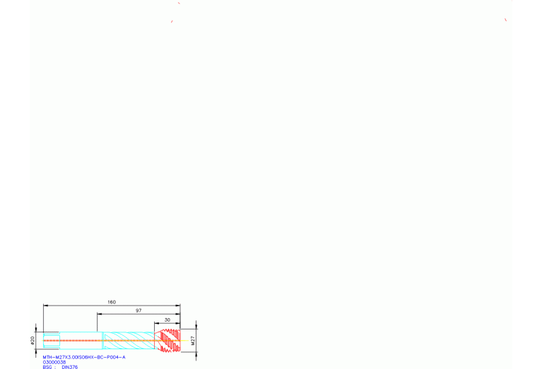 MTH-M27X3.00ISO6HX-BC-P004-A