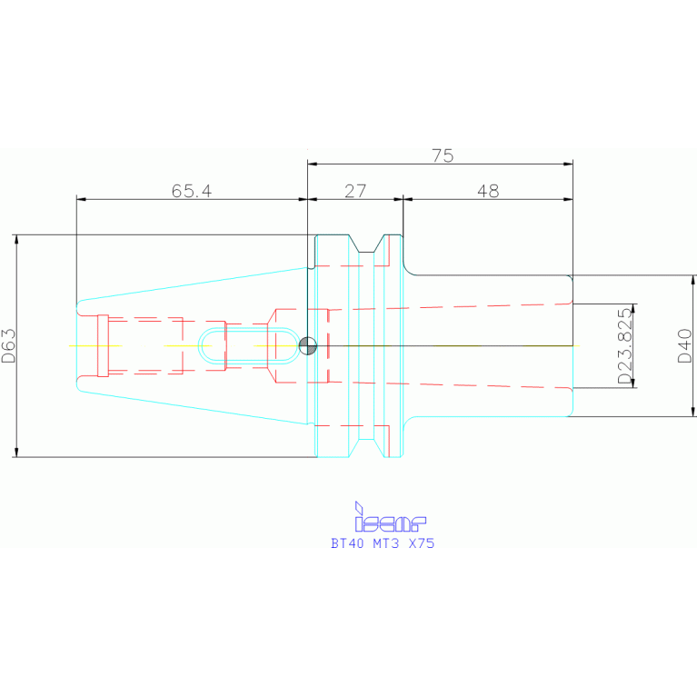 BT40 MT3X 75