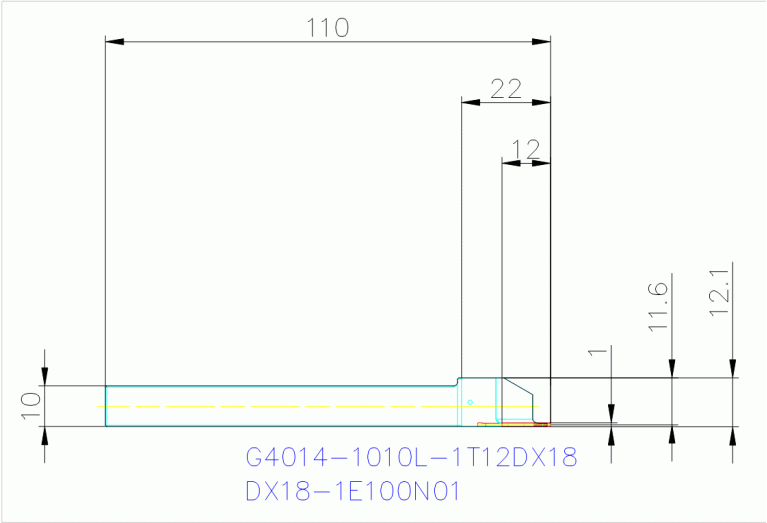 G4014-1010L-1T12DX18