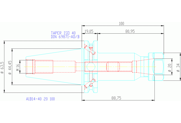 A1B14-40 20 100