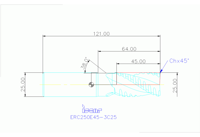 ERC250E45-3C25 IC08