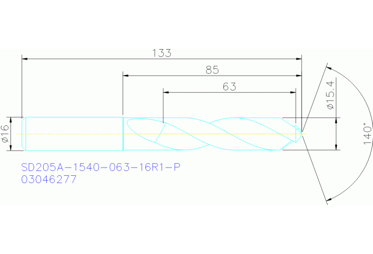 SD205A-1540-063-16R1-P