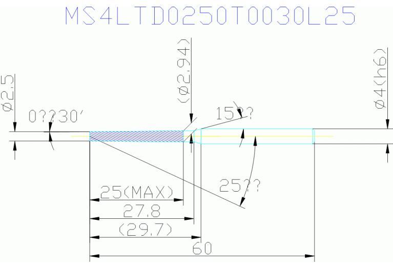 MS4LTD0250T0030L25